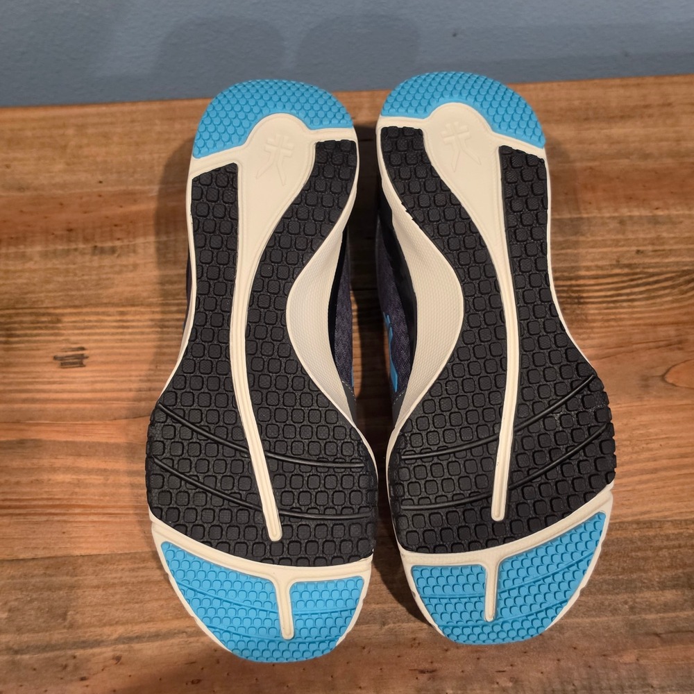 KURU Womens Quantum Sneaker Gray Blue Orthopedic Support Athletic Size 11.5 Wide - Picture 5 of 11